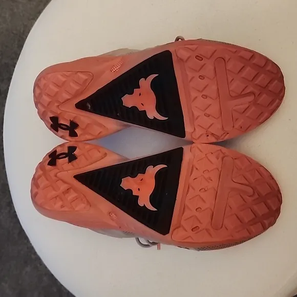 Under Armour Project Rock 5 iron paradise gray/pink size 10
