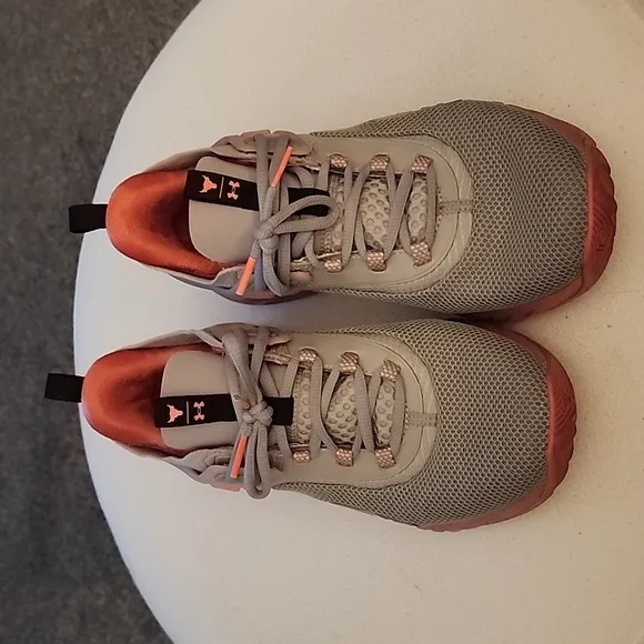 Under Armour Project Rock 5 iron paradise gray/pink size 10