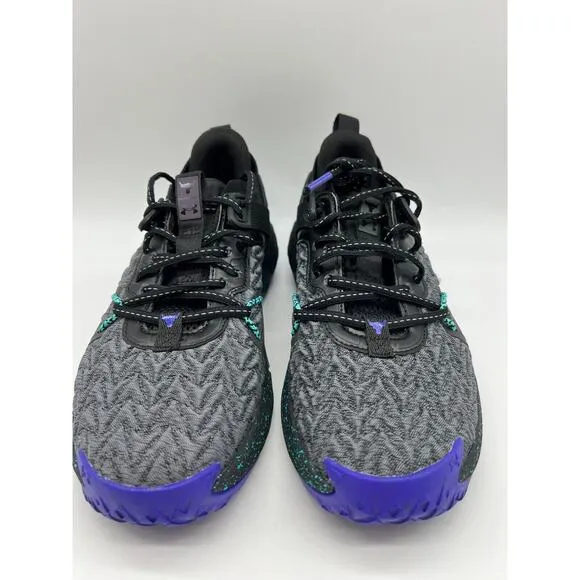 Under Armour Project Rock 6 Black Training Shoes 3026535-001 Women's Size 9🛒