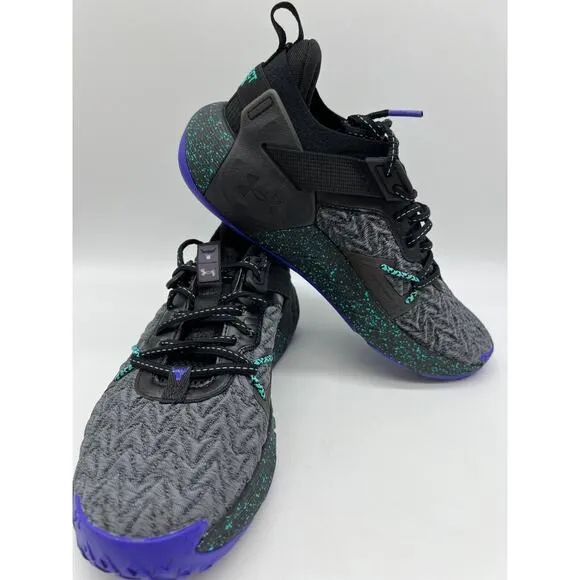 Under Armour Project Rock 6 Black Training Shoes 3026535-001 Women's Size 9🛒