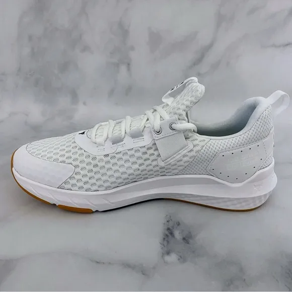 Under Armour Project Rock BSR 4 Mens Size 11 White Gray Shoes 3027344-100 New