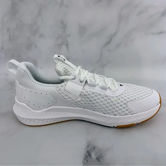 Under Armour Project Rock BSR 4 Mens Size 11 White Gray Shoes 3027344-100 New
