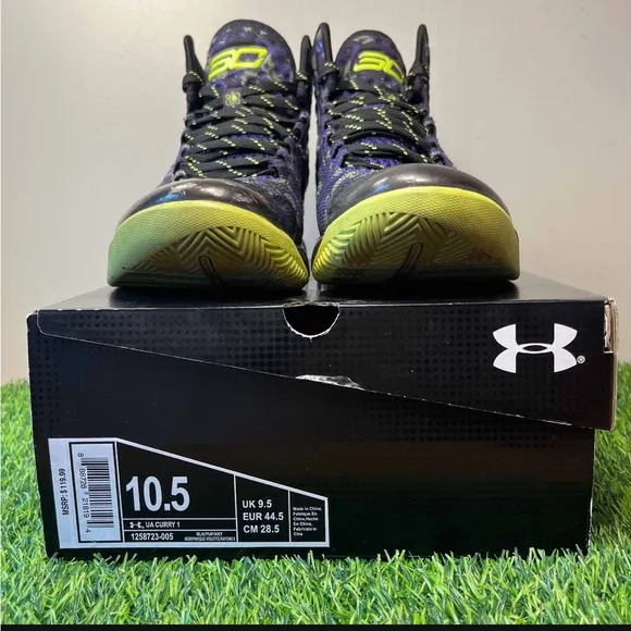 Under Armour Steph Curry 1 All Star Dark Matter Purple