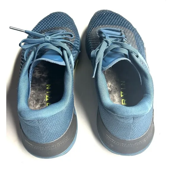 Under Armour TriBase Reign 4 Blue Training Weightlifting Shoes 11.5 3026004-400