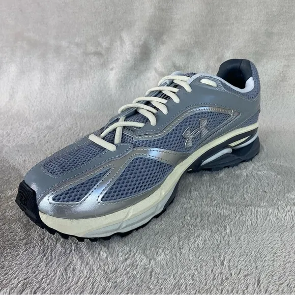 Under Armour UA Apparition Mens Shoes Sneakers Size 10.5 Metal Gray NEW