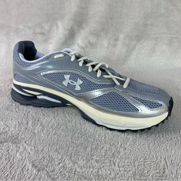 Under Armour UA Apparition Mens Shoes Sneakers Size 10.5 Metal Gray NEW