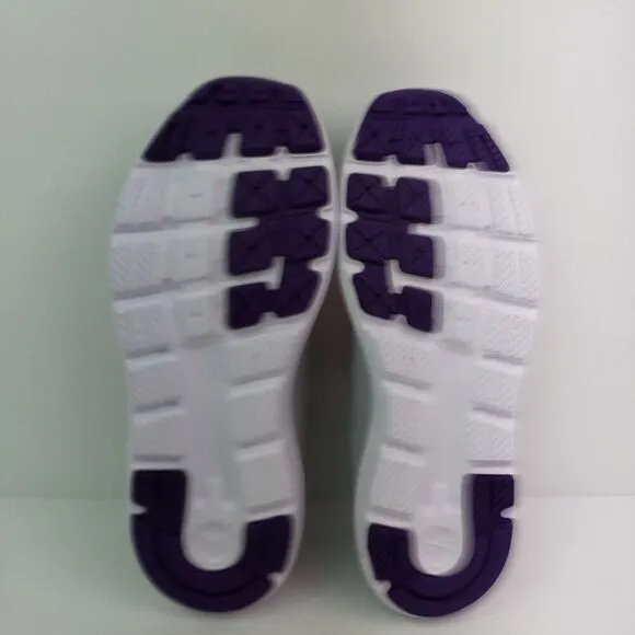 Under Armour UA GGS Outhustle Print Girls Sz 6Y Womens 7.5 Gray Pink Shoes