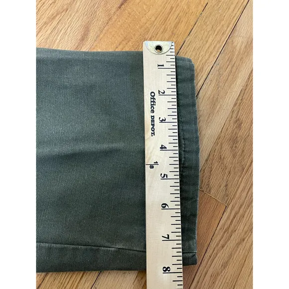 U.S. Union Army Men's Pants Cargo Airforce Airborne Military Ankle Zip 32 Green