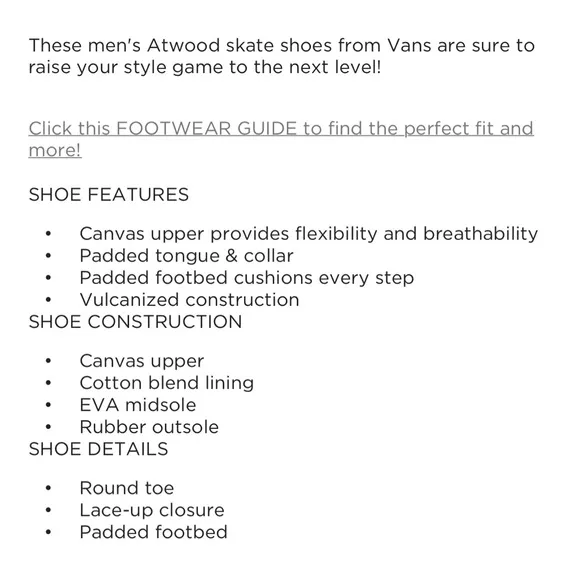 Vans | Atwood Canvas Skate Shoes New Navy/Gum