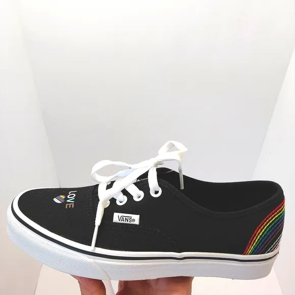 Vans‎ Authentic Pride 2023, Love Is Love Low Sneakers, NWT, Size 7|EUR 37