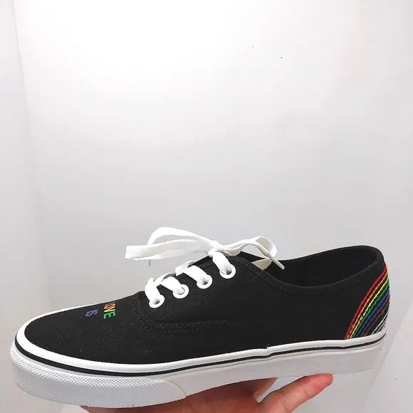 Vans‎ Authentic Pride 2023, Love Is Love Low Sneakers, NWT, Size 7|EUR 37
