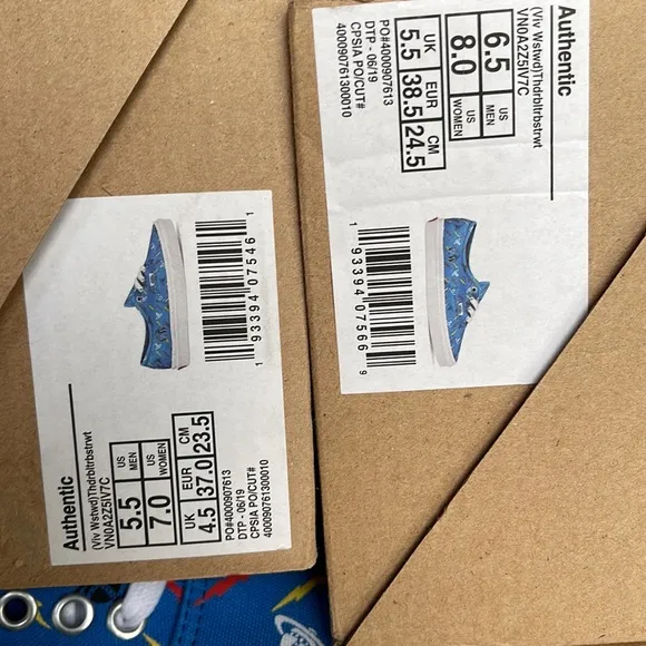Vans Authentic Viv Westwood Thdrblue/TrueBs/True White WMNS