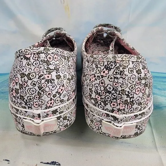 Vans Authentic Mono Floral Women's 7.5