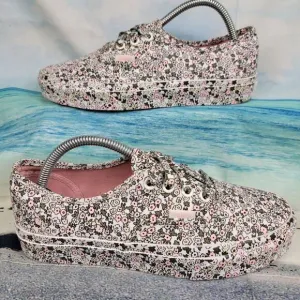Vans Authentic Mono Floral Women's 7.5