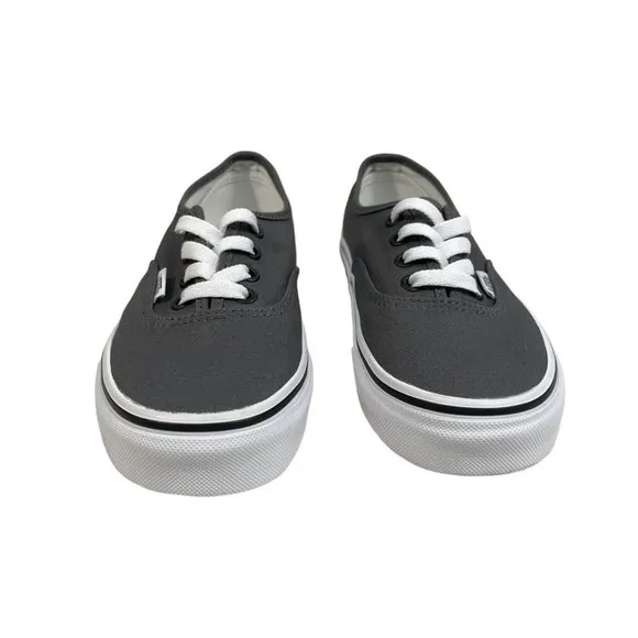 Vans Boys Grey Pewter Core Classic Sneakers Sz 4 NWB