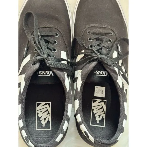 Vans Doheny Big Logo Men's Black Canvas Sneakers Size 11