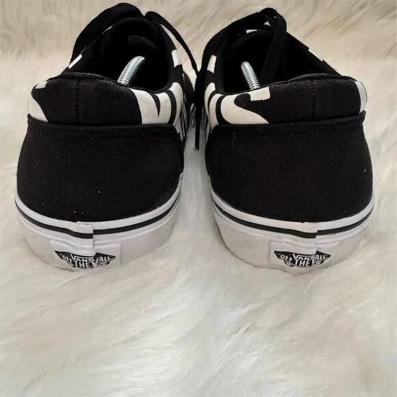 Vans Doheny Big Logo Men's Black Canvas Sneakers Size 11