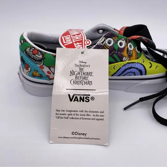 Vans Era Kids x The Nightmare Before Christmas Limited Edition Shoes  -  Size: 2