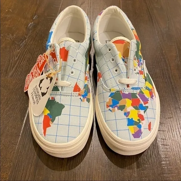 Vans Era Limited Edition Save Our Planet Skate Shoes Size 6 Women