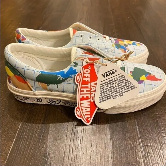 Vans Era Limited Edition Save Our Planet Skate Shoes Size 6 Women