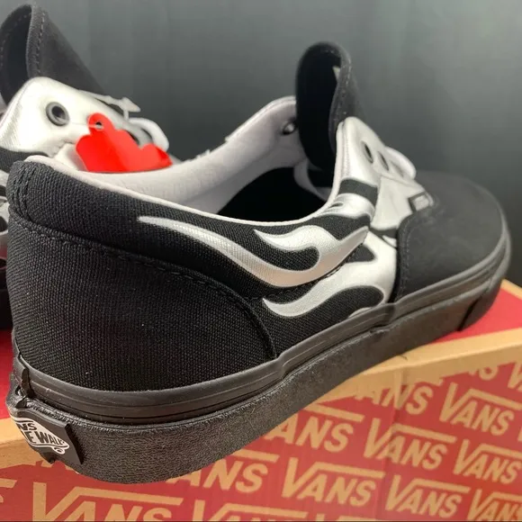 Vans Era Silver Metallic Flame 8.5 Womens / 7 Youth