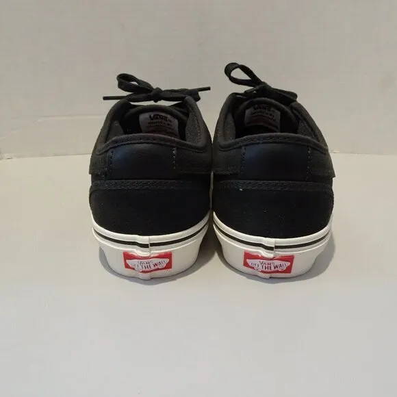 Vans Men's Chukka Low Pro Raven Black Marshmallow Canvas Suede shoes Size 6.5