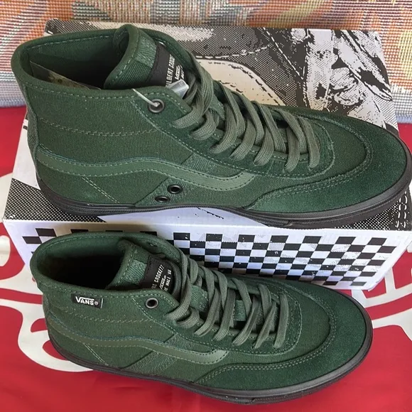 Vans Men’s Crockett HighDark Green/BlackVN0A5JIG3MZsneakers