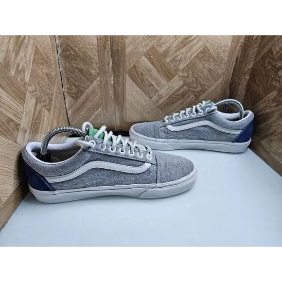 Vans Men's Off The Wall Skateboard Oldskool Gray Shoes Size 9.  358
