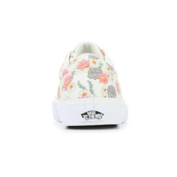 Vans NIB Women’s Doheny Desert Floral Marshmallow Canvas Skate Shoe size 11