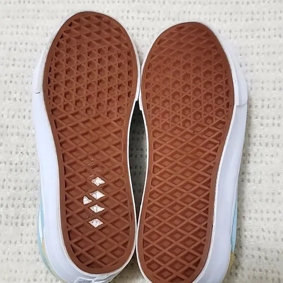 Vans OFF THE WALL Color Block Old Skool Platform Shoes Pastel