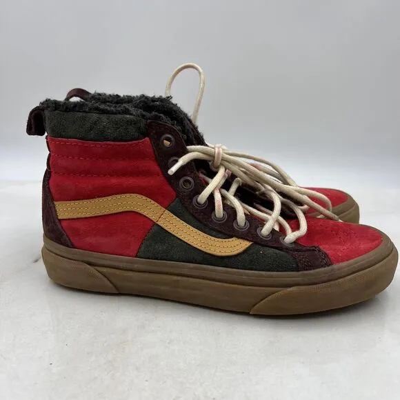 Vans Off The Wall Shoes Womens Sz 6.5 Sk8-Hi 46 All Weather Mte Dx
