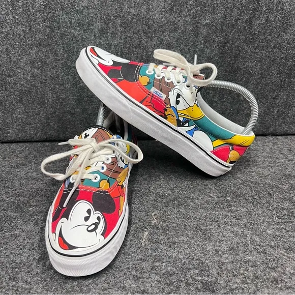 Vans Off The Wall Unisex X Disney Mickey Mouse &amp; Friends Era Shoes Size 8 Women