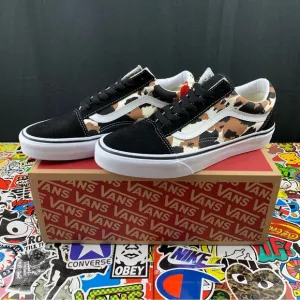 Vans Old Skool Brown Camo Womens Various Sizes