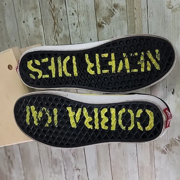 VANS Old Skool Cobra Kai Black Low Skate Shoes‎ Canvas Men's 6.5 Women's 8