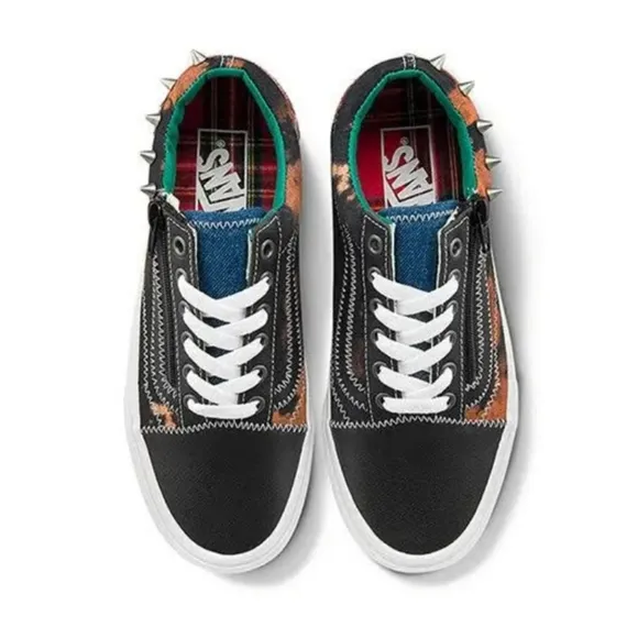 Vans Old Skool Tapered Tartan Daze sneakers in black/red women7.5 New