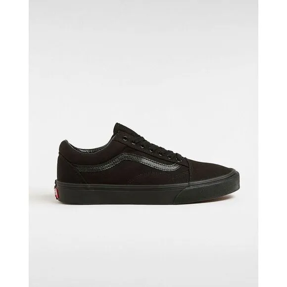Vans Old Skool VN000D3HBKA Men's US 8.5 Black Canvas Skateboard Shoes EEE3407