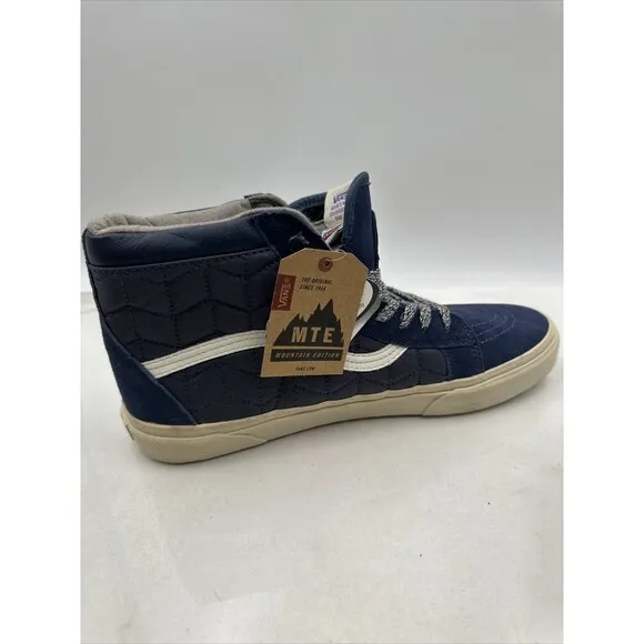 Vans Shoes Mens Size 11 SK8 Hi MTE Quilted Moon Indigo Skate Sneakers