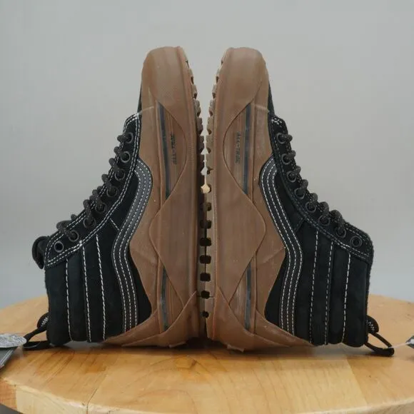 Vans Sk8-Hi Dip MTE-2 Womens Size 6 Shoes Black Gum Brown Outdoor Hiking NEW