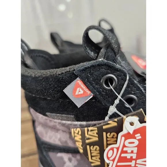 VANS Sk8-Hi MTE 2 Black Camo Unisex Snow/hiking  Boots Shoes ‎ M7.5/W9 New