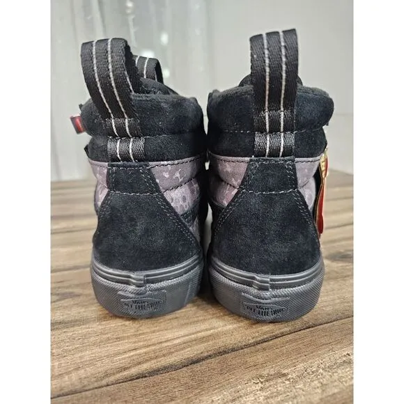VANS Sk8-Hi MTE 2 Black Camo Unisex Snow/hiking  Boots Shoes ‎ M7.5/W9 New