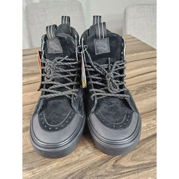 VANS Sk8-Hi MTE 2 Black Camo Unisex Snow/hiking  Boots Shoes ‎ M7.5/W9 New