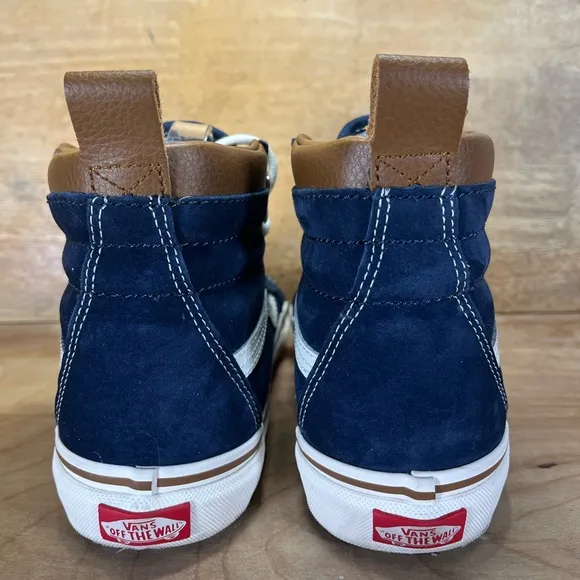 Vans Sk8 Hi MTE 2.0 DX SUEDE All Weather Womens Size 8.5 Shoes Blue Marshmallow