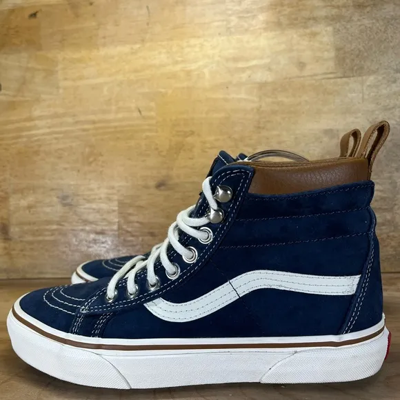 Vans Sk8 Hi MTE 2.0 DX SUEDE All Weather Womens Size 8.5 Shoes Blue Marshmallow