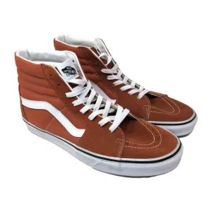 Vans SK8-Hi Skateboarding Sneakers Shoes Men's 12 Rust Brown Canvas Suede NEW