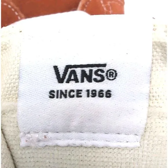 Vans SK8-Hi Skateboarding Sneakers Shoes Men's 12 Rust Brown Canvas Suede NEW