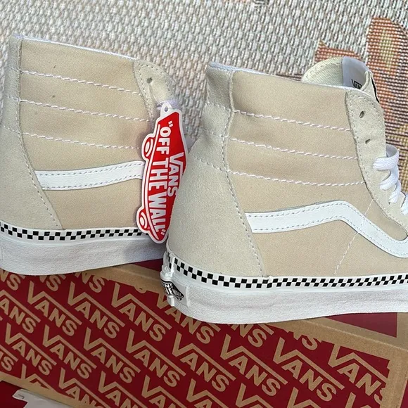 Vans Sk8-Hi TaperedCheckerboard Foxing TurtlVNOA4U16DJRMen’s sneakers
