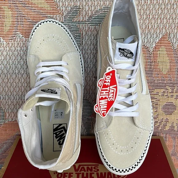 Vans Sk8-Hi TaperedCheckerboard Foxing TurtlVNOA4U16DJRMen’s sneakers