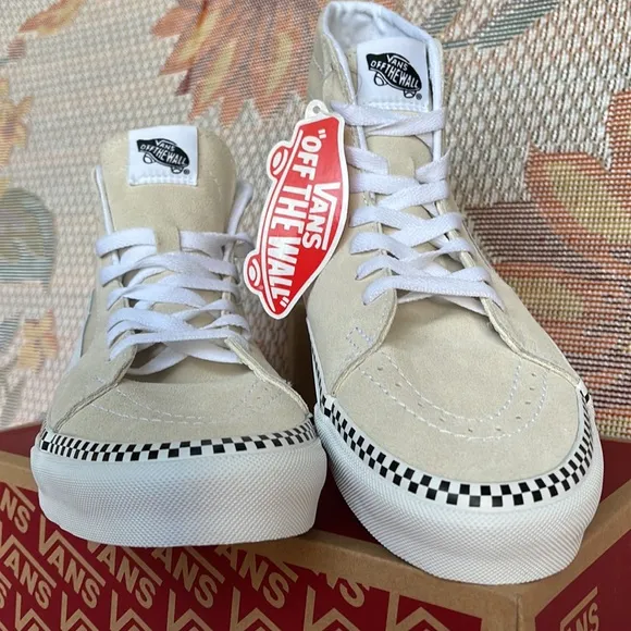 Vans Sk8-Hi TaperedCheckerboard Foxing TurtlVNOA4U16DJRMen’s sneakers