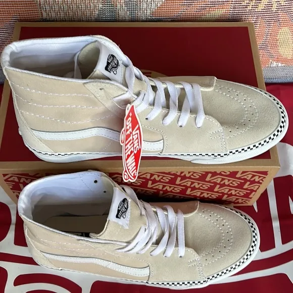 Vans Sk8-Hi TaperedCheckerboard Foxing TurtlVNOA4U16DJRMen’s sneakers