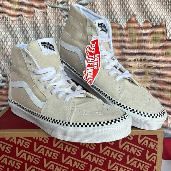 Vans Sk8-Hi TaperedCheckerboard Foxing TurtlVNOA4U16DJRMen’s sneakers
